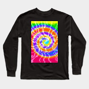 Tie Dye Swirls 4 Long Sleeve T-Shirt